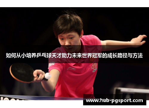 如何从小培养乒乓球天才助力未来世界冠军的成长路径与方法