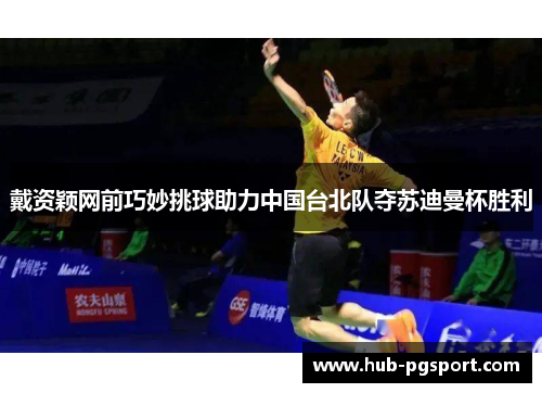 戴资颖网前巧妙挑球助力中国台北队夺苏迪曼杯胜利